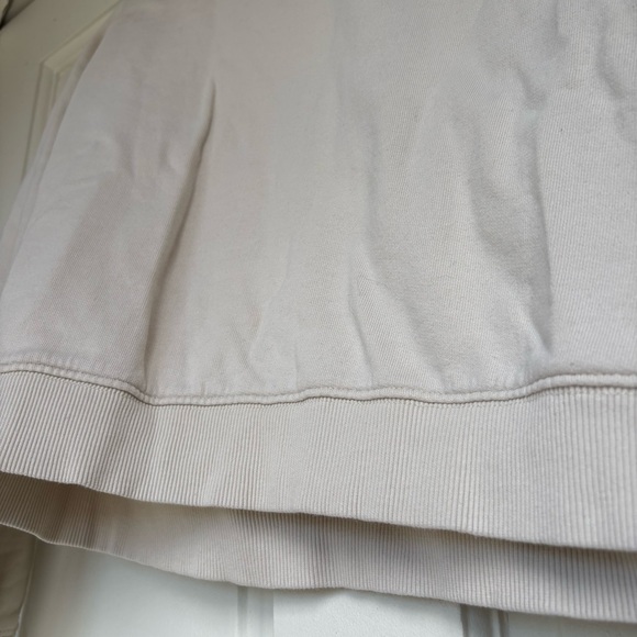 Women's Cream Crew Neck Sweater off white - Picture 4 of 9